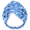 Bandeau cheveux bi-motif pois et rayures Ayla